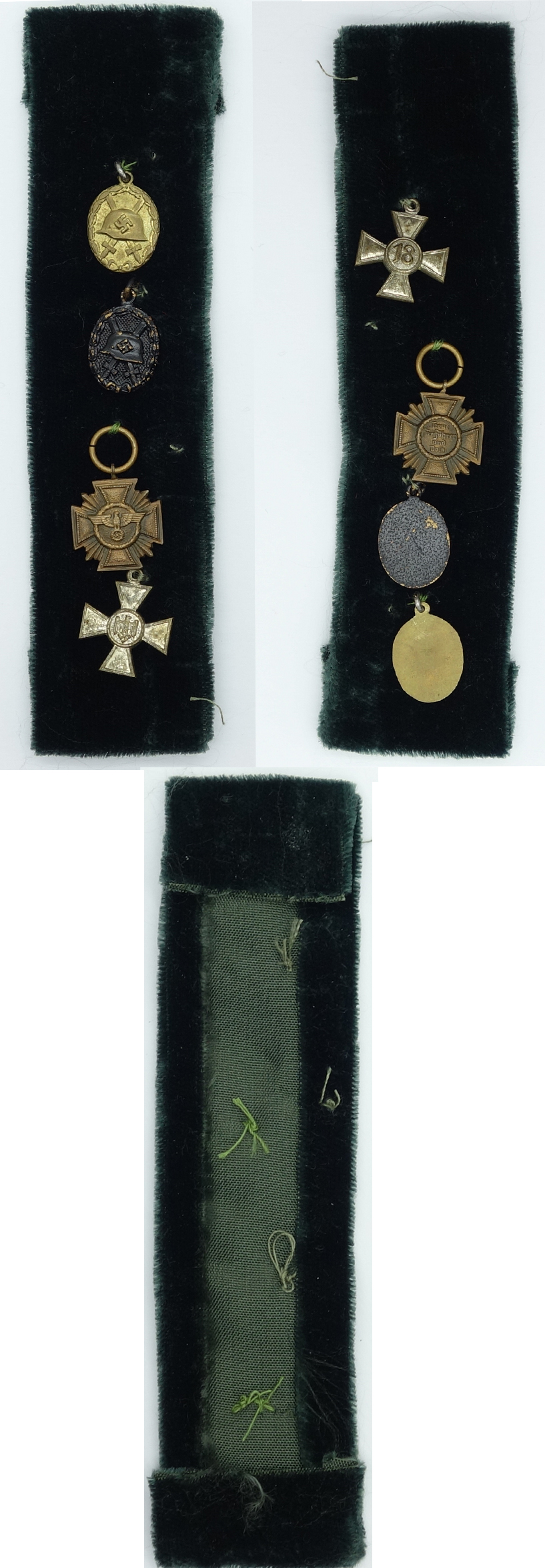 4 Miniature Medals