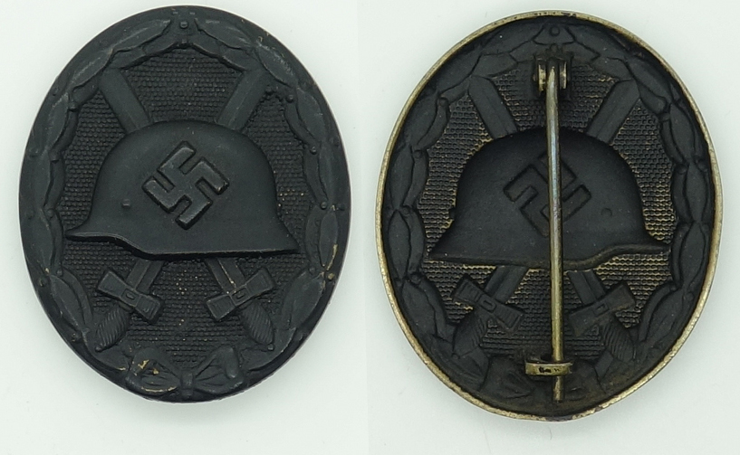 Black Wound Badge