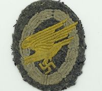 Luftwaffe Paratrooper’s Badge in Cloth