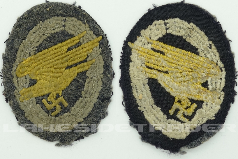 Luftwaffe Paratrooper’s Badge in Cloth