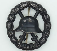 Imperial ‘Cut Out’ Wound Badge in Black