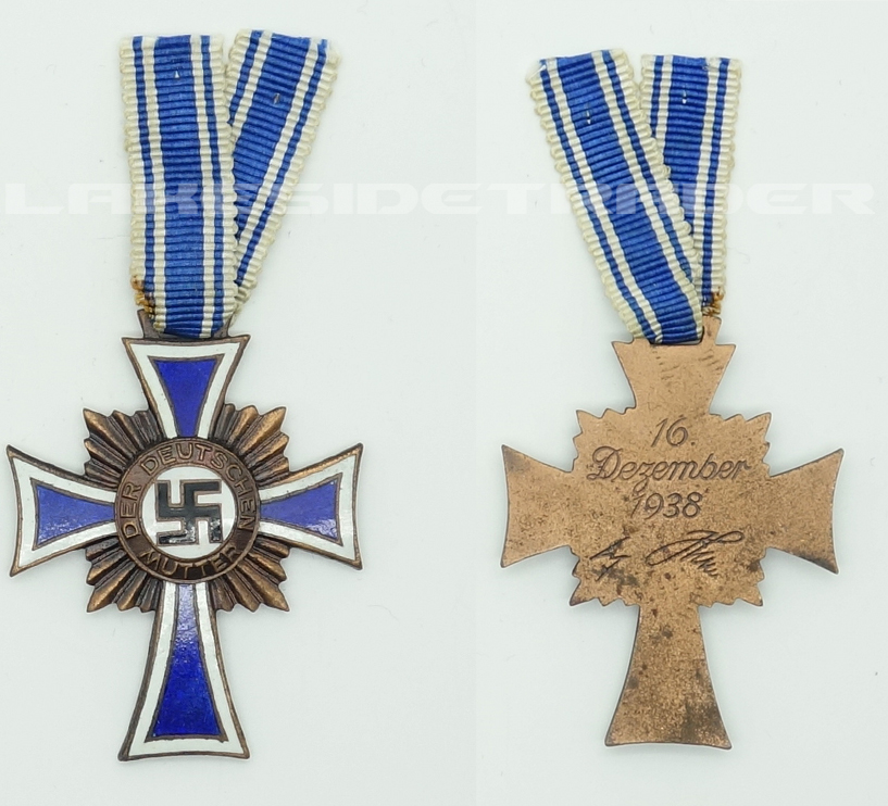 Honor Cross of the German Mother in Bronze