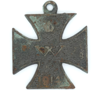 British, WWI – Shame Cross “Schandkreuz” 1914