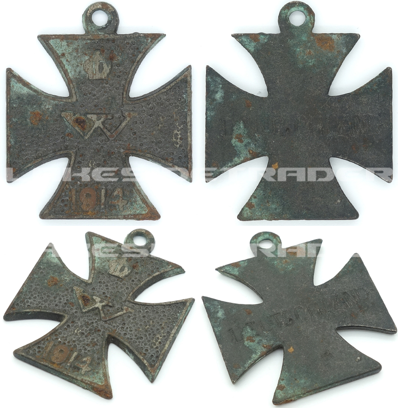 British, WWI – Shame Cross “Schandkreuz” 1914