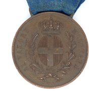 Italy - Bronze Medal of Military Valor by F.G.