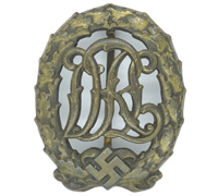 DRL Sports Badge in Bronze by W. Jena