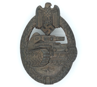 Panzer Assault Badge in Bronze by Souval