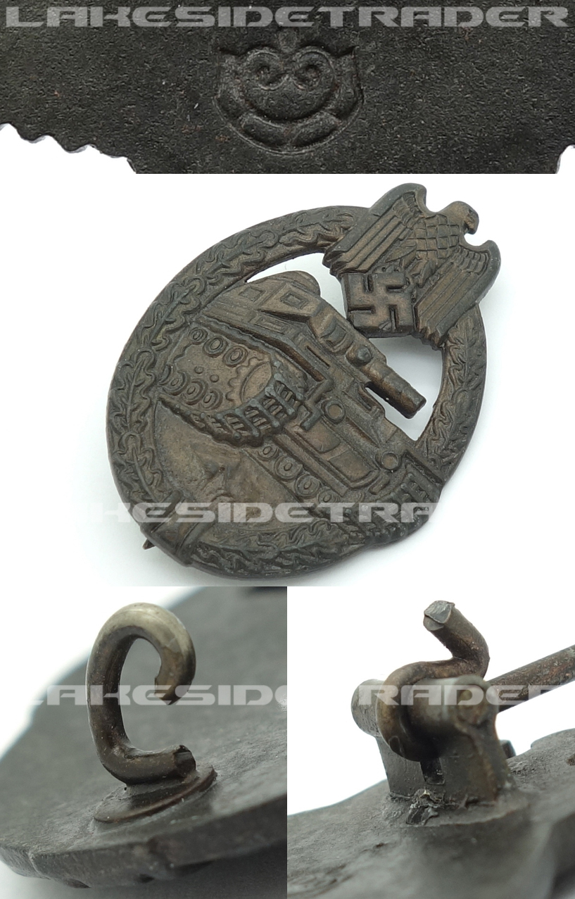 Panzer Assault Badge in Bronze by Souval