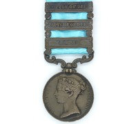 United Kingdom - Army of India Medal 1799-1826, 3 Clasps