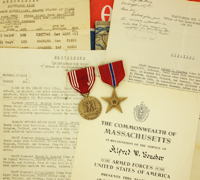 US, WWII - Bronze Star Group to S/Sgt in Tank Battalion