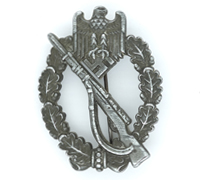 Infantry Assault Badge in Silver by Funcke & Brüninghaus