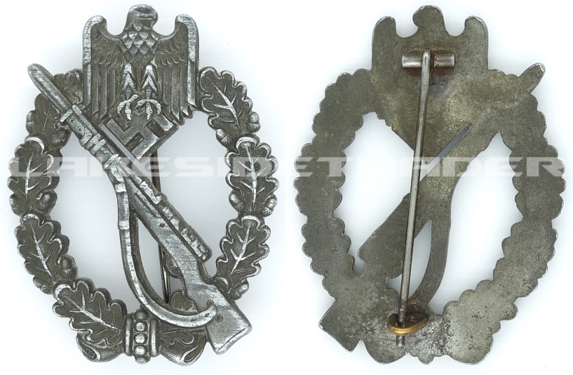 Infantry Assault Badge in Silver by Funcke & Brüninghaus