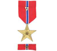 USA - Bronze Star Medal and Bar with “V” Device