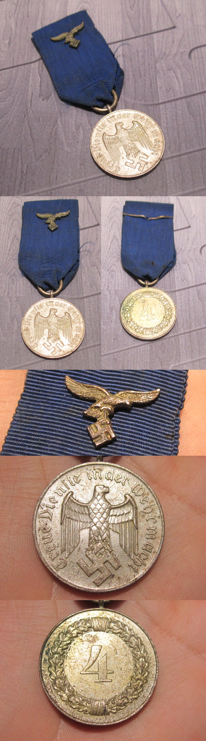 Luftwaffe 4 year Long Service Award