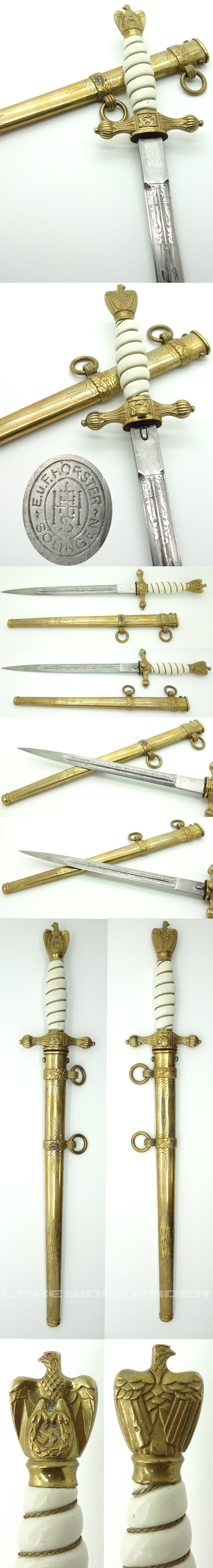 Horster 2nd Model Navy Dagger