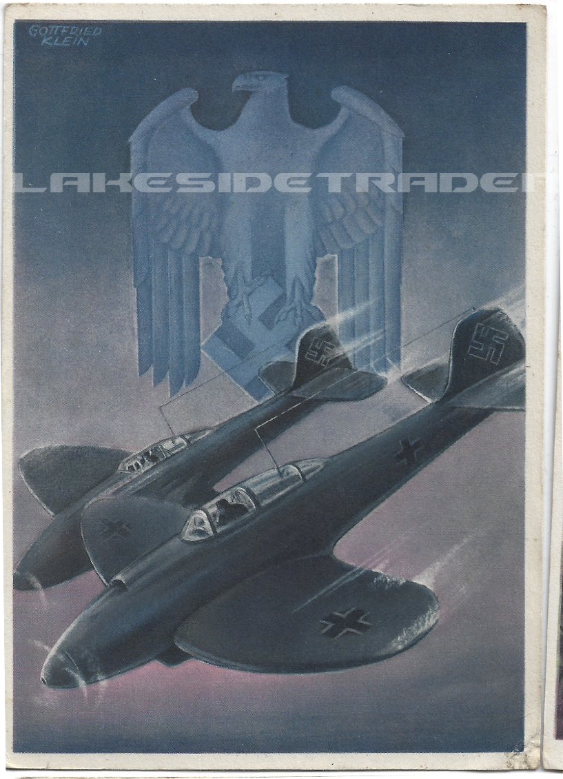 Luftwaffe Propaganda Postcard