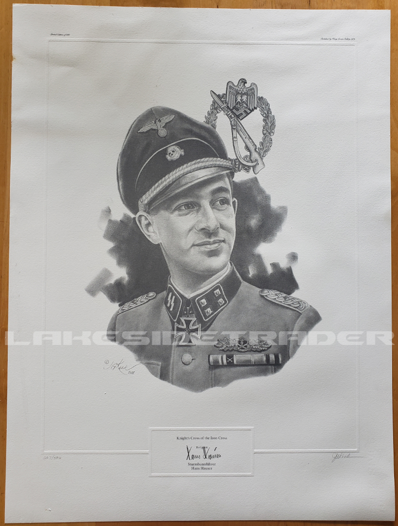 Hans Hauser Limited Edition Signed Print