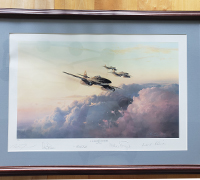 Framed Limited Edition JV-44 Squadron of Experts by Taylor