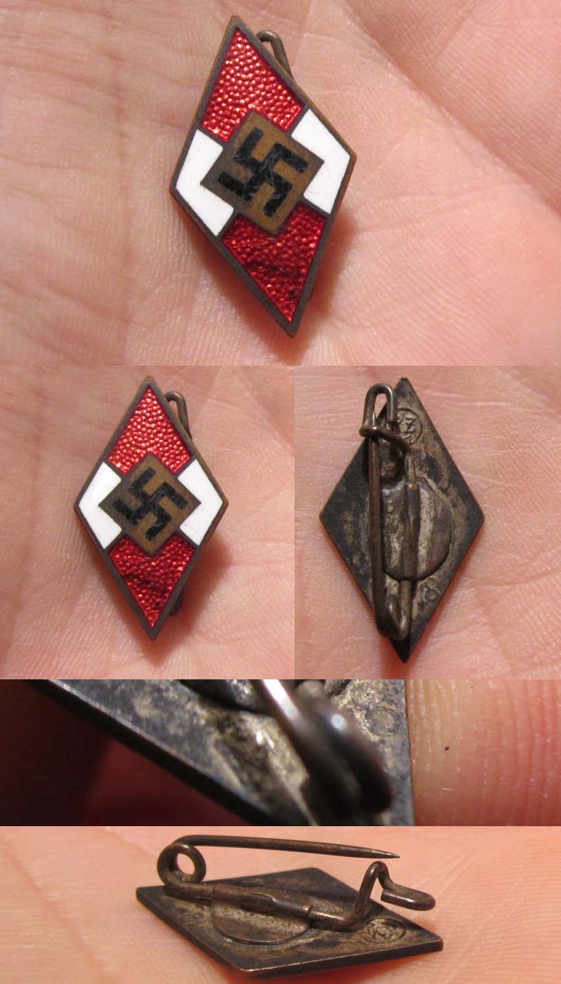 Hitler Youth Membership Pin