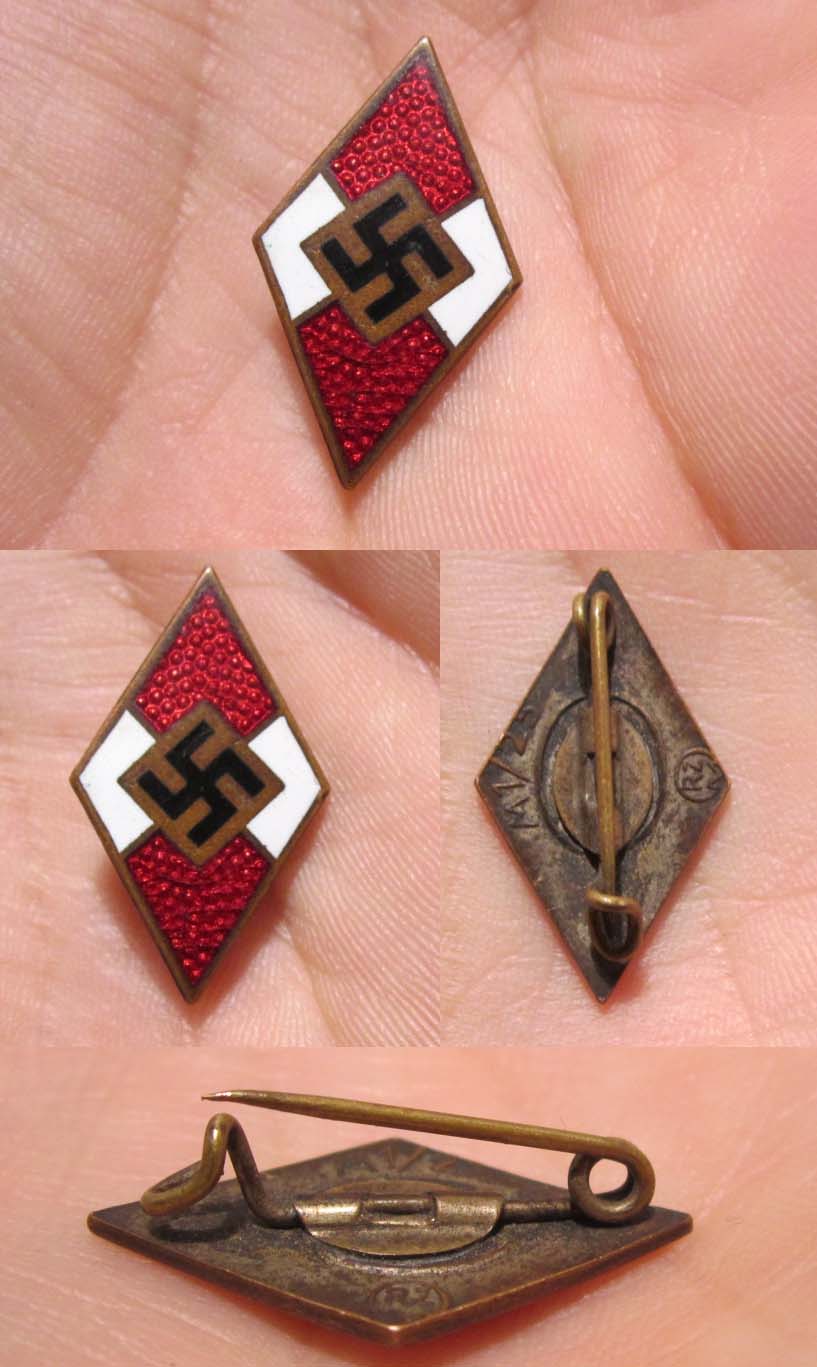 Hitler Youth Membership Pin