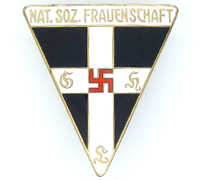 Nat. Soz. Frauenschaft Membership Pin by RZM 63