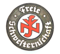 NSV “Freie Schwesternschaft” Brooch by F. Hoffstätter