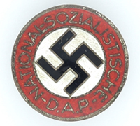 Buttonhole - NSDAP Membership Pin by RZM M1/105