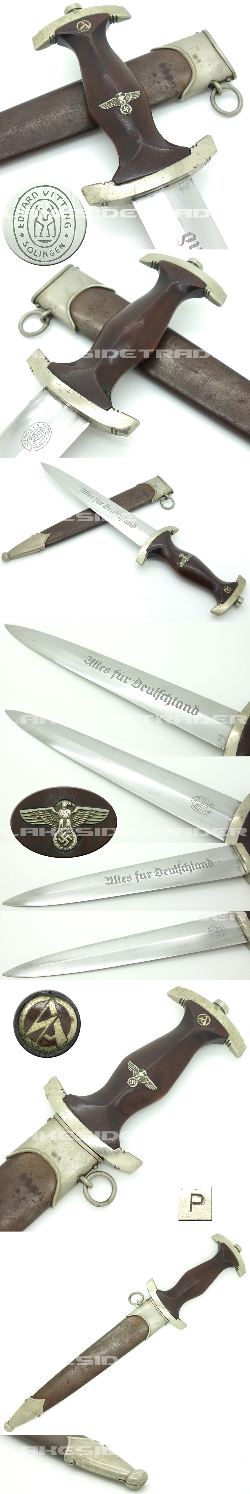 RARE - Early SA Dagger by Eduard Vitting