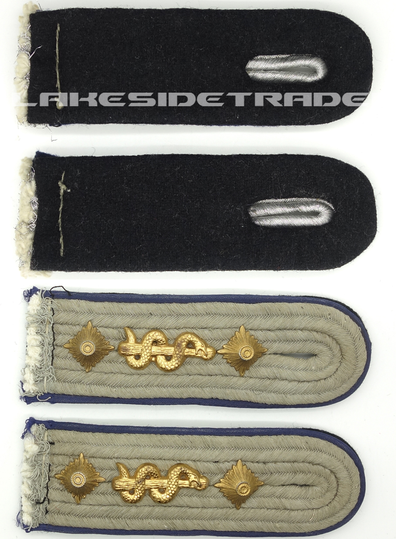 SS Medical Hauptsturmfuhrer Shoulder-boards