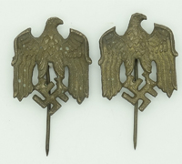 Post-War - Two Army Eagle Stickpins