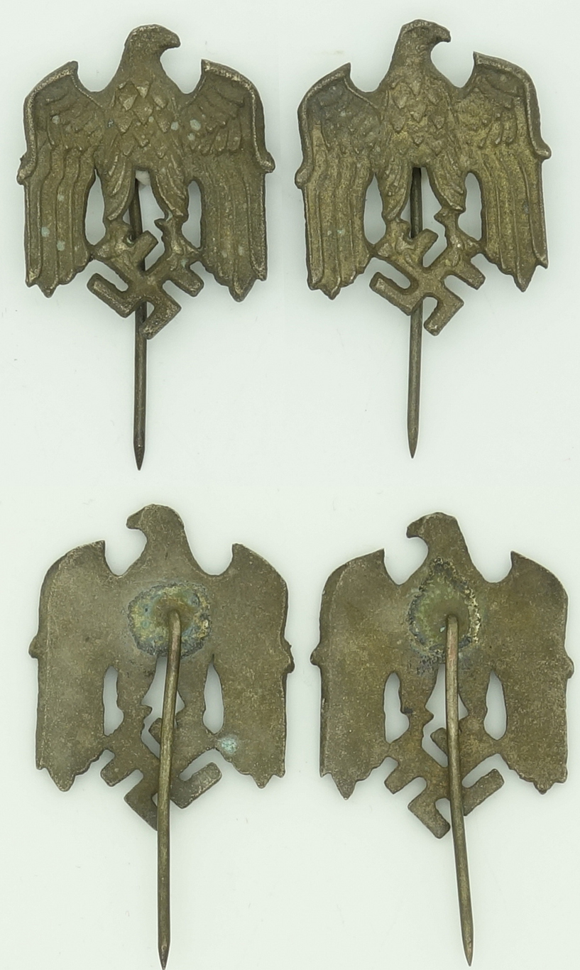 Post-War - Two Army Eagle Stickpins