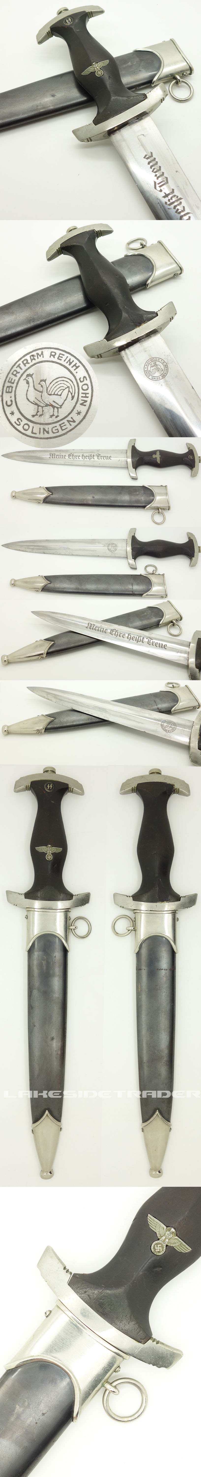 Numbered - Early SS Dagger by Bertram Reinh