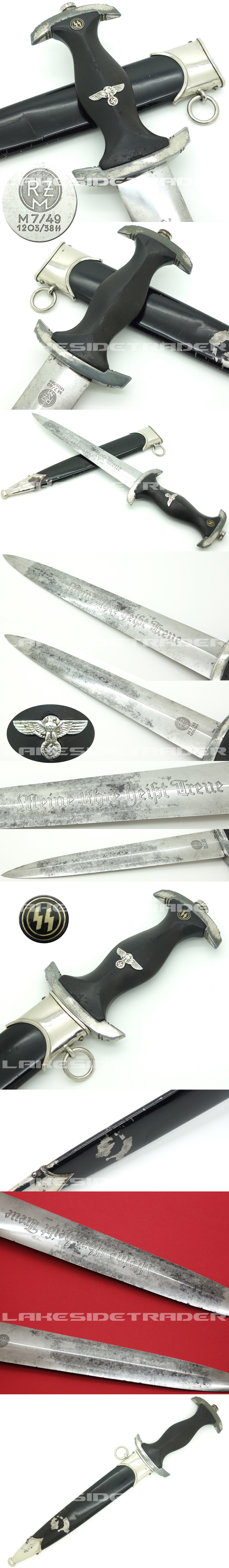 Very Rare - SS Dagger by RZM M7/49