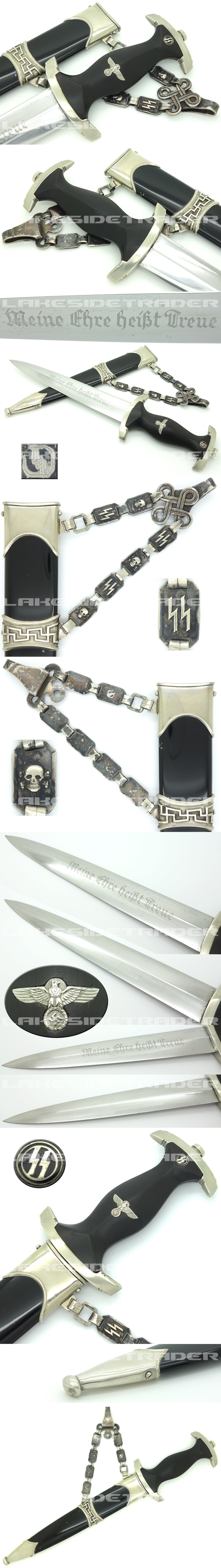 Type II - Chained M36 SS Officers Dagger