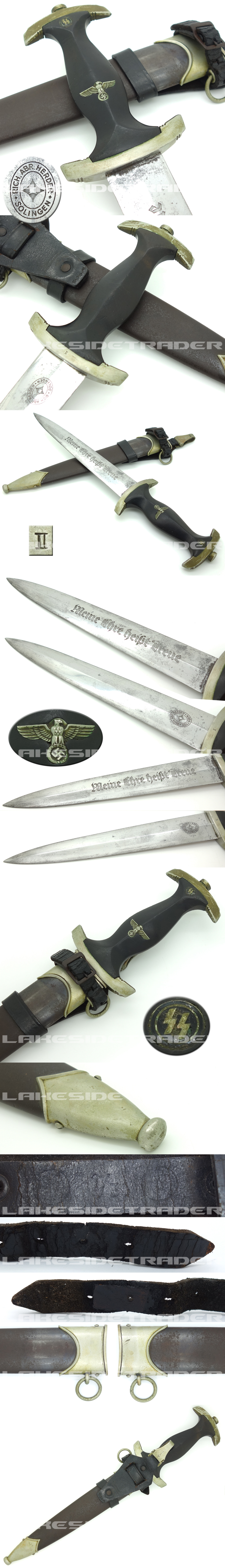 Early SS Dagger by Rich. Abr. Herder