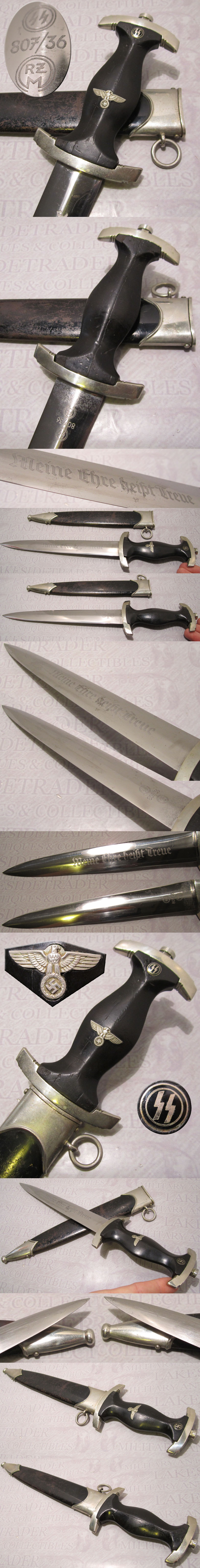 Early RZM 807/36 SS Dagger