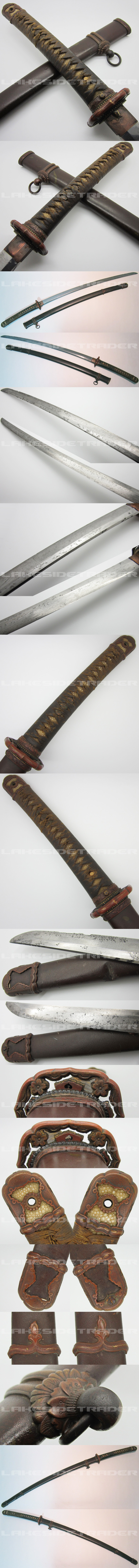 Japanese Type 94 Shin-Gunto Samurai Sword