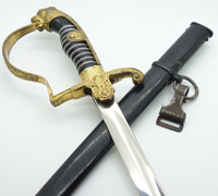 Model 1695 Army Officer's Lion Head Sword by Carl Eickhorn