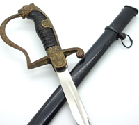 Flat-bow Army Sword by E. Pack