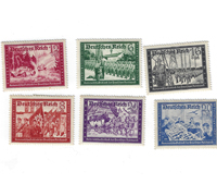 6 Third Reich Stamps