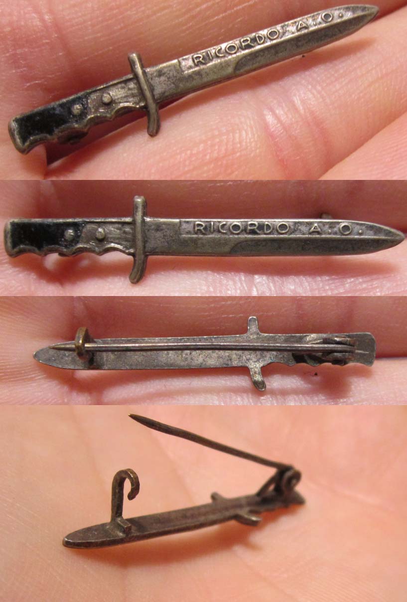 Ricordo Bayonet Pin