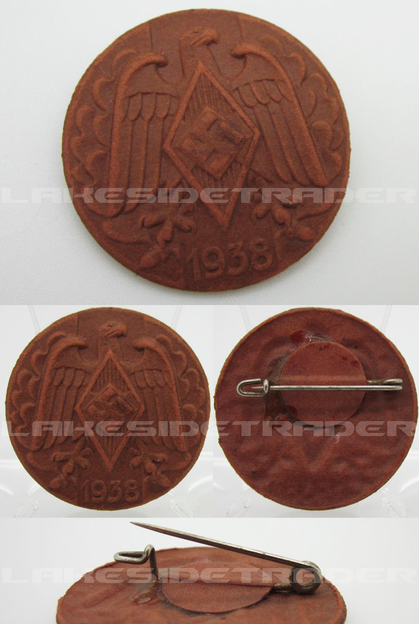 Hitler Youth Eagle Tinnie 1938