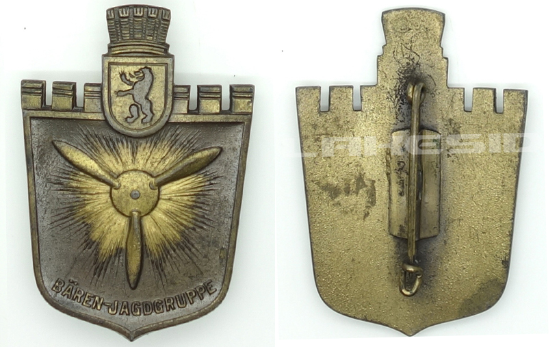 Squadron Badge..II./JG 27 Bären-Jagdgruppe