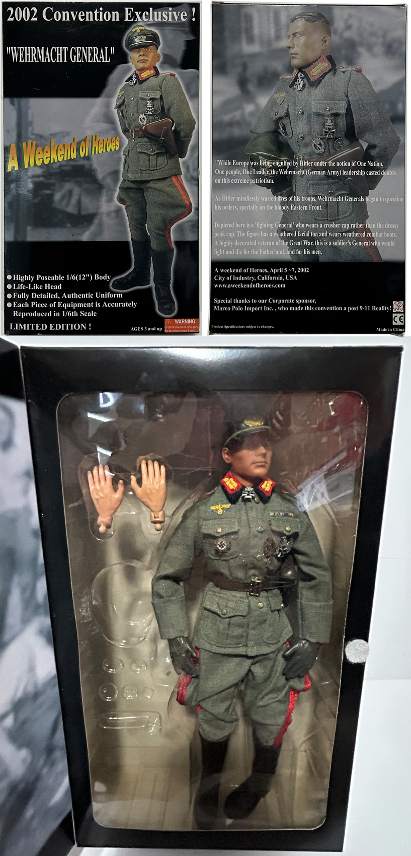 Wehrmacht General Action Figure