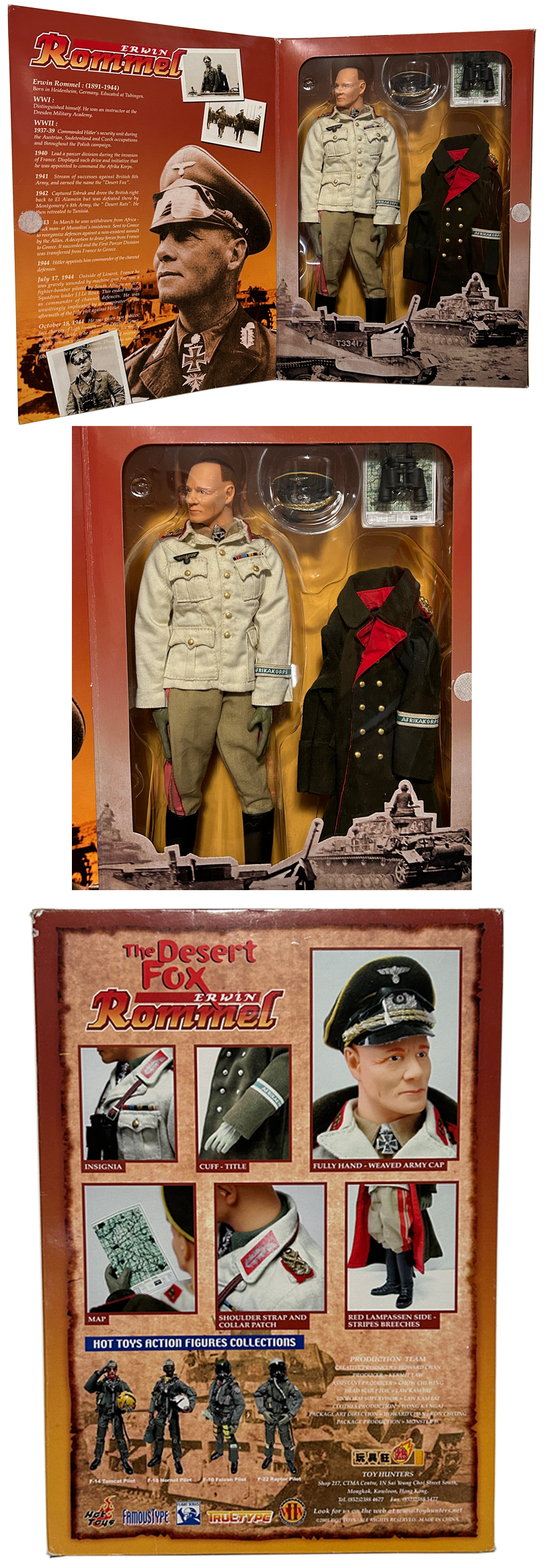 The Desert Fox Erwin Rommel - Action Figure