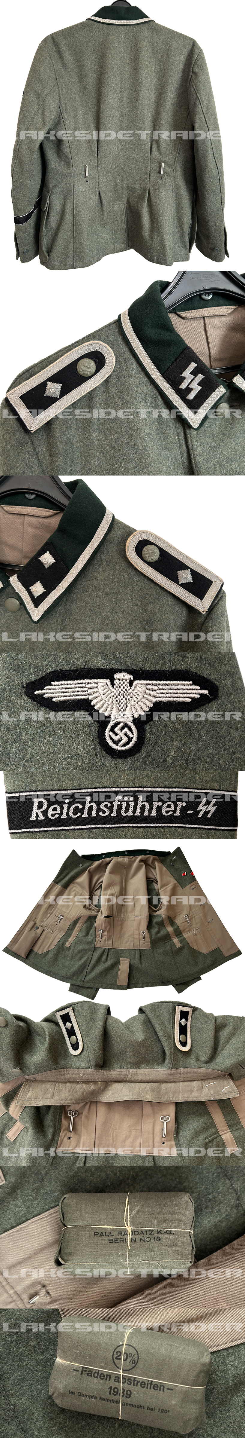 Waffen-SS Oberscharführer Field Uniform