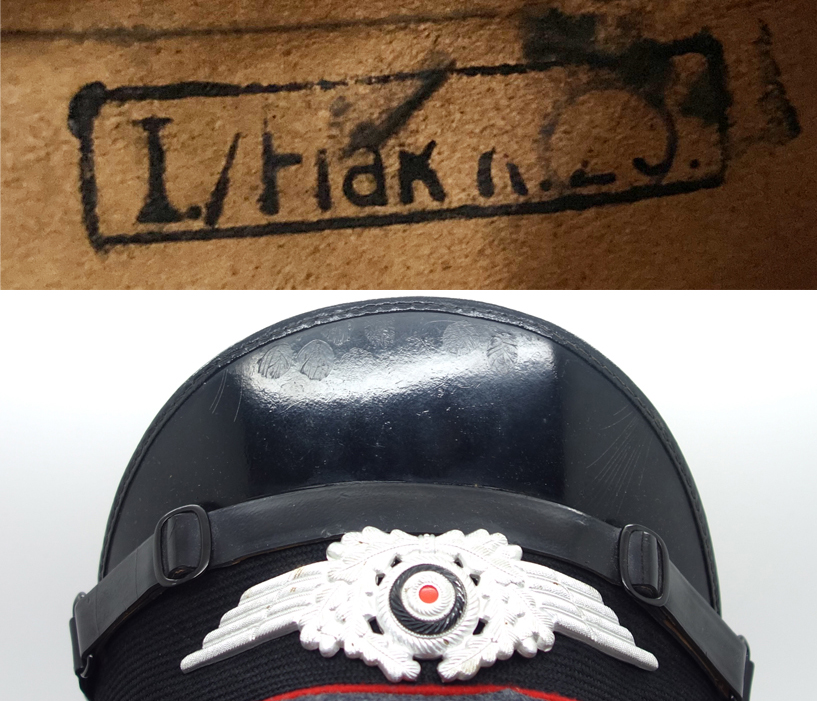 Luftwaffe Flak EM.NCO Visor Cap by Hoffmann 1937