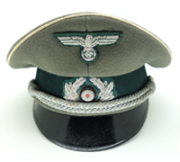 Reenactment - Army Infantry Officer's Visor Cap