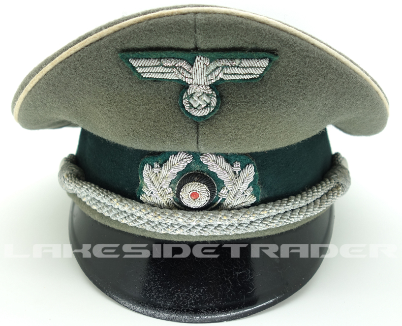 Reenactment - Army Infantry Officer's Visor Cap